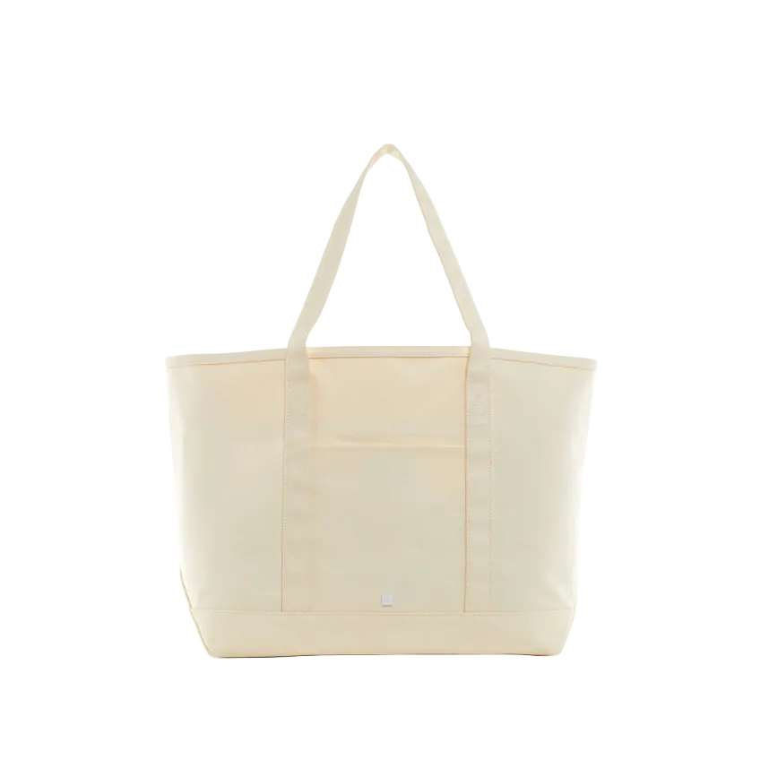 MAXI TOTE - COATED CANVAS Large NATURAL