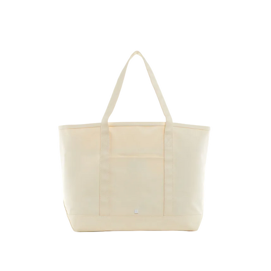 MAXI TOTE - COATED CANVAS Large NATURAL
