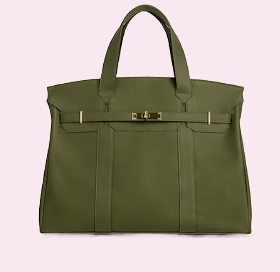 Canvas Boat Bag: Olive