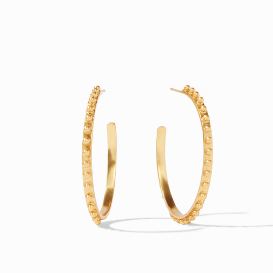 SoHo Hoop in Gold