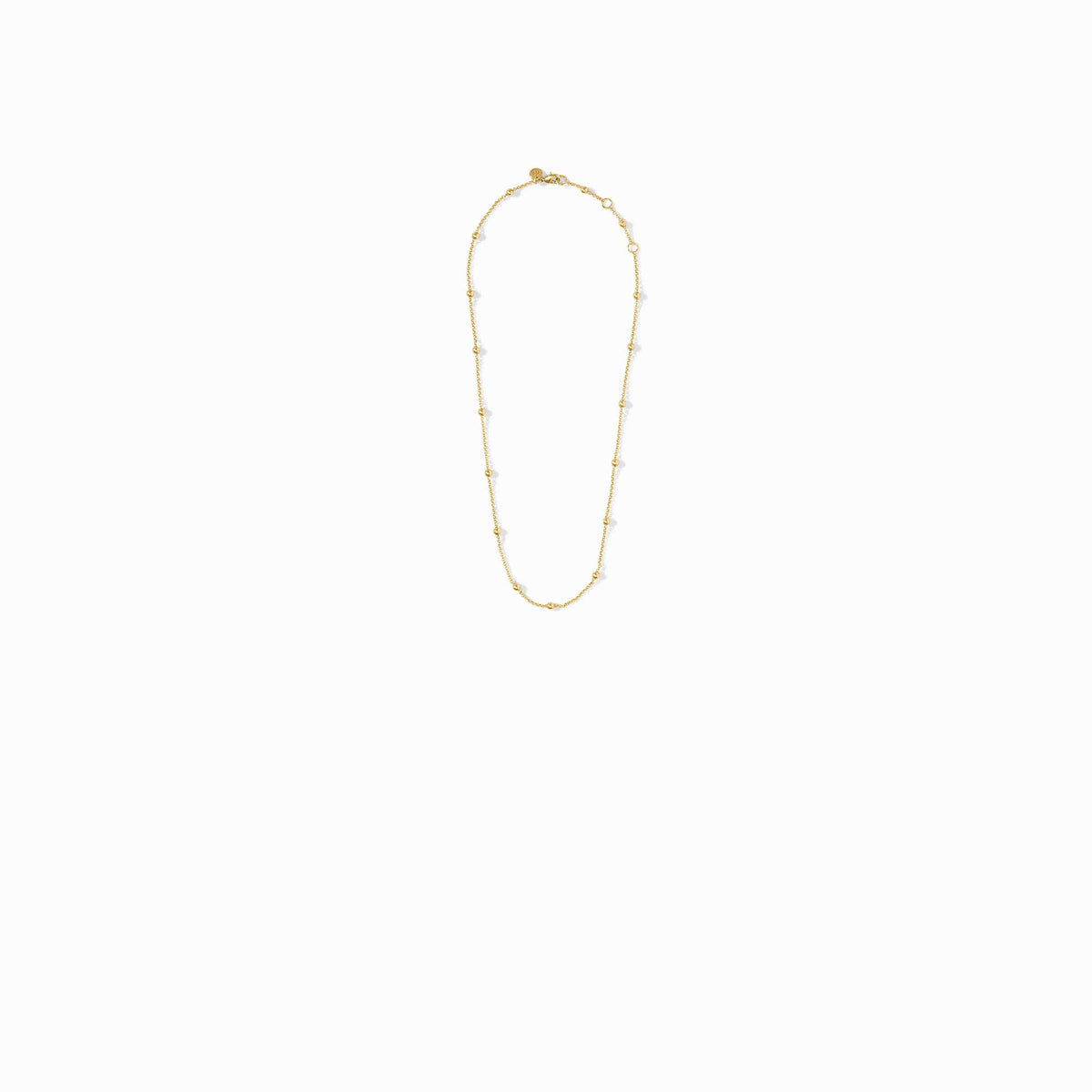 Solara Delicate Station Necklace - 18.5 in in Gold