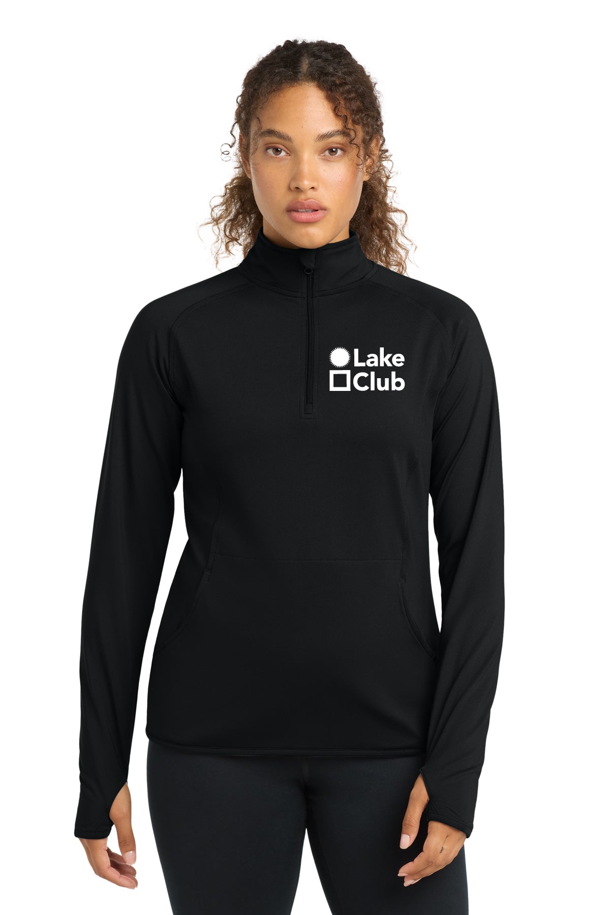 Sport-Tek  Women's Sport-Wick Stretch 1/4-Zip Pullover