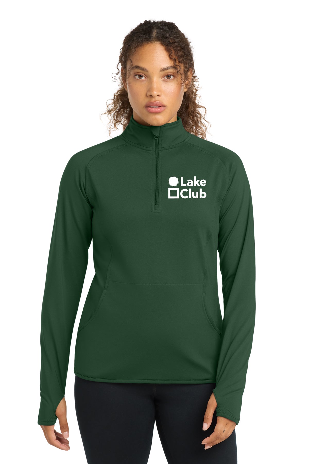 Sport-Tek  Women's Sport-Wick Stretch 1/4-Zip Pullover