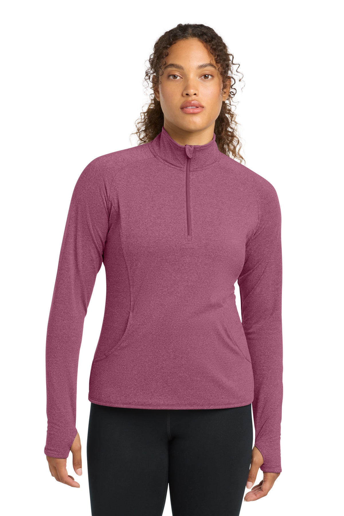 Sport-Tek  Women's Sport-Wick Stretch 1/4-Zip Pullover