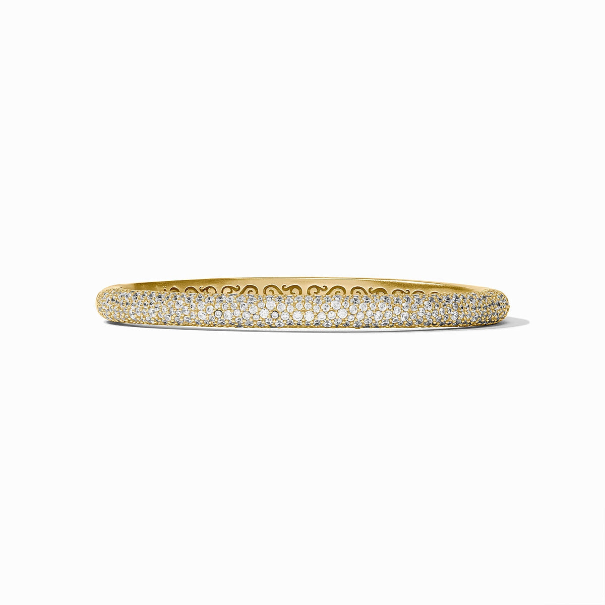 Stardust Hinge Bangle in Cubic Zirconia