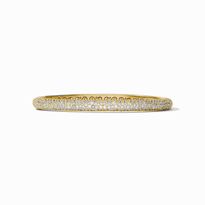 Stardust Hinge Bangle in Cubic Zirconia