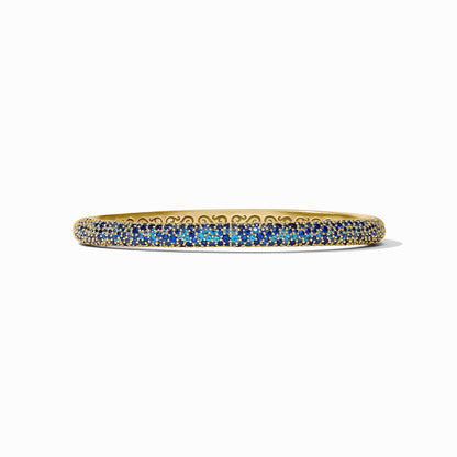 Stardust Hinge Bangle in Sapphire Blue