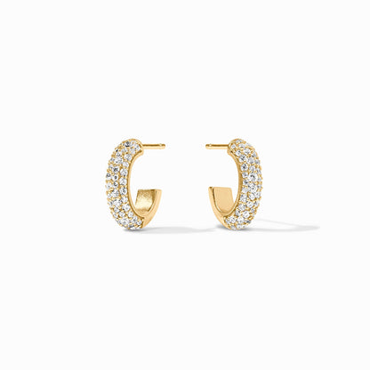 Stardust Hoop in Cubic Zirconia