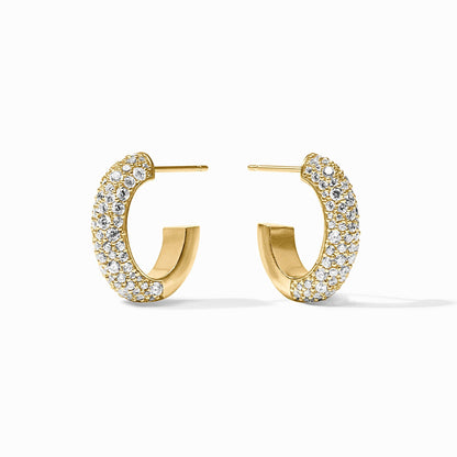 Stardust Hoop in Cubic Zirconia