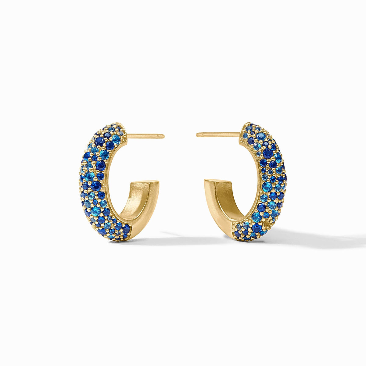 Stardust Hoop in Sapphire Blue