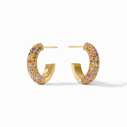 Stardust Hoop in Multi Stone