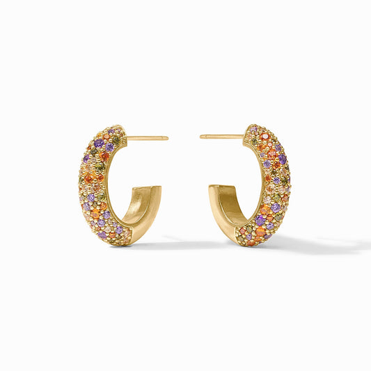 Stardust Hoop in Multi Stone