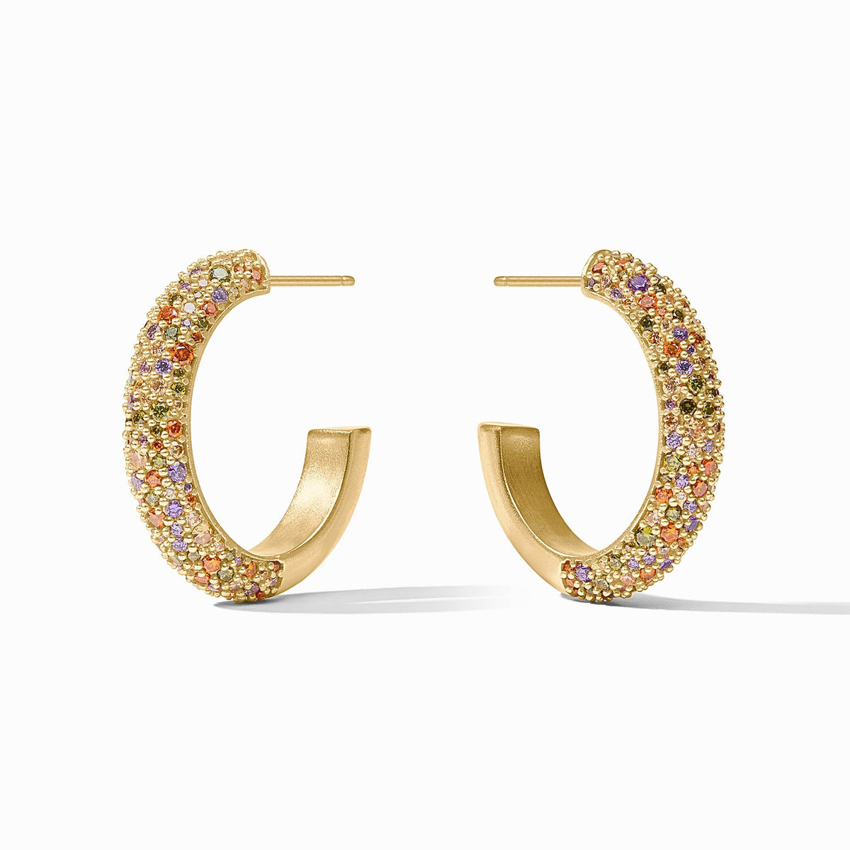Stardust Hoop in Multi Stone