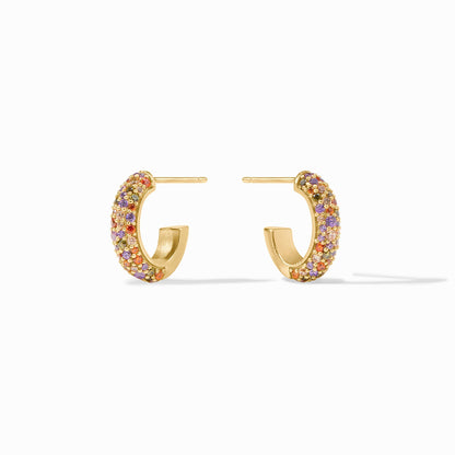 Stardust Hoop in Multi Stone