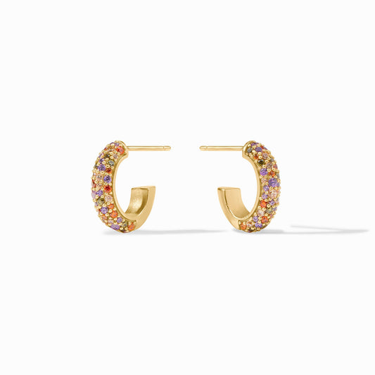 Stardust Hoop in Multi Stone
