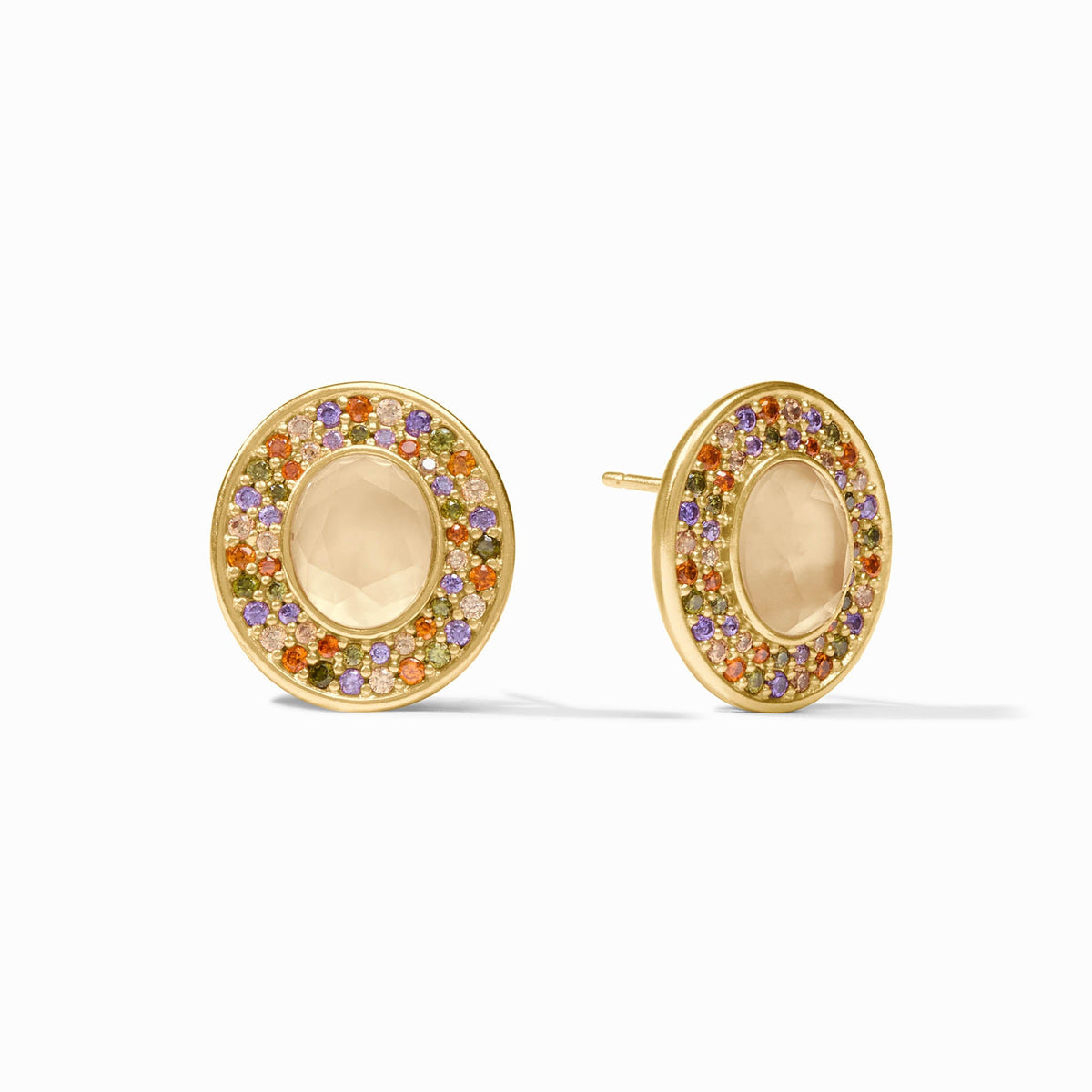 Stardust Stud in Iridescent Champagne