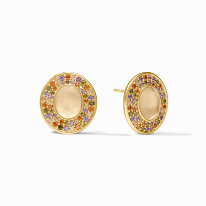 Stardust Stud in Iridescent Champagne