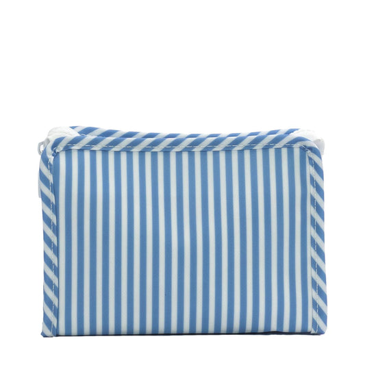 Roadie Small Zip Pouch - Pimlico Stripe Chambray