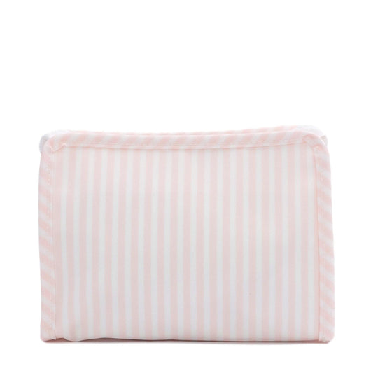 Roadie Small Zip Pouch - Pimlico Stripe Pink