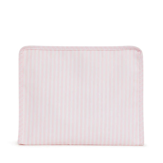 ROADIE LARGE Zip Pouch -
  PIMLICO STRIPE PINK