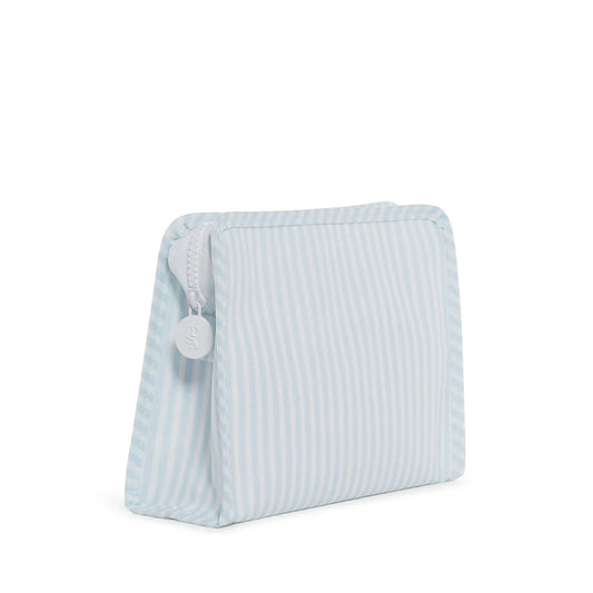 ROADIE MEDIUM Zip Pouch -
  PIMLICO STRIPE BLUE