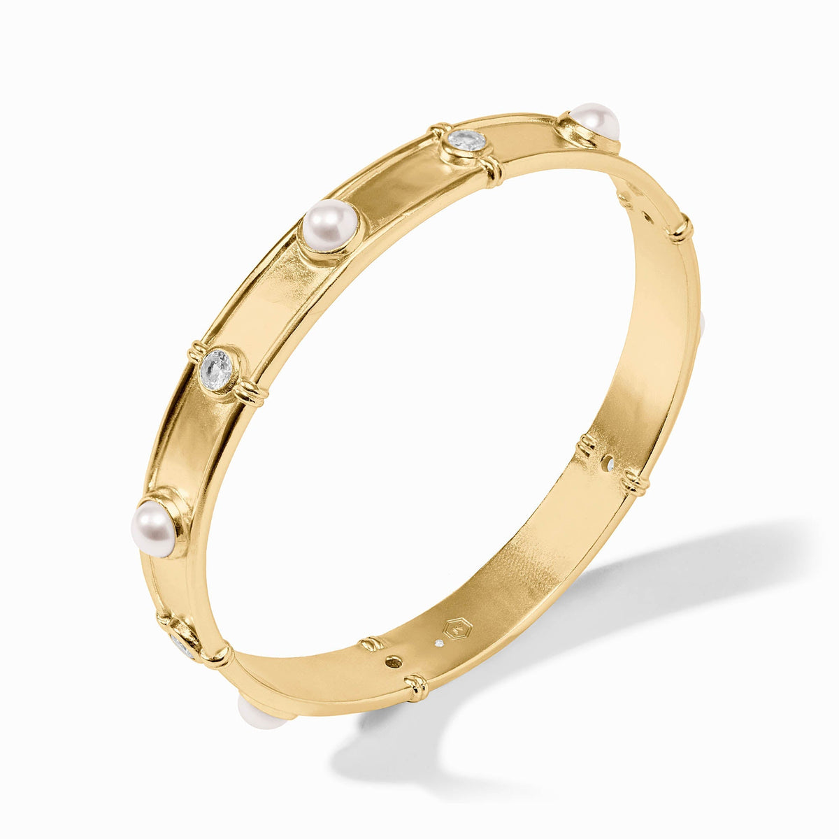 Tribeca Bangle in Pearl