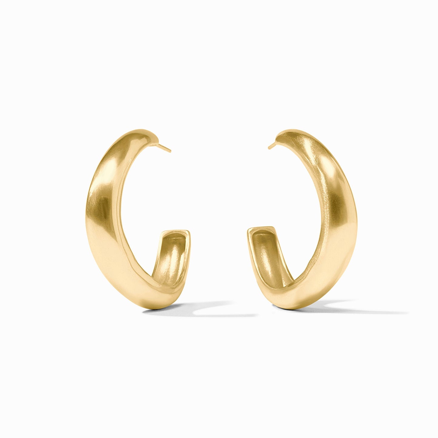 Wave Hoop - Gold - Medium