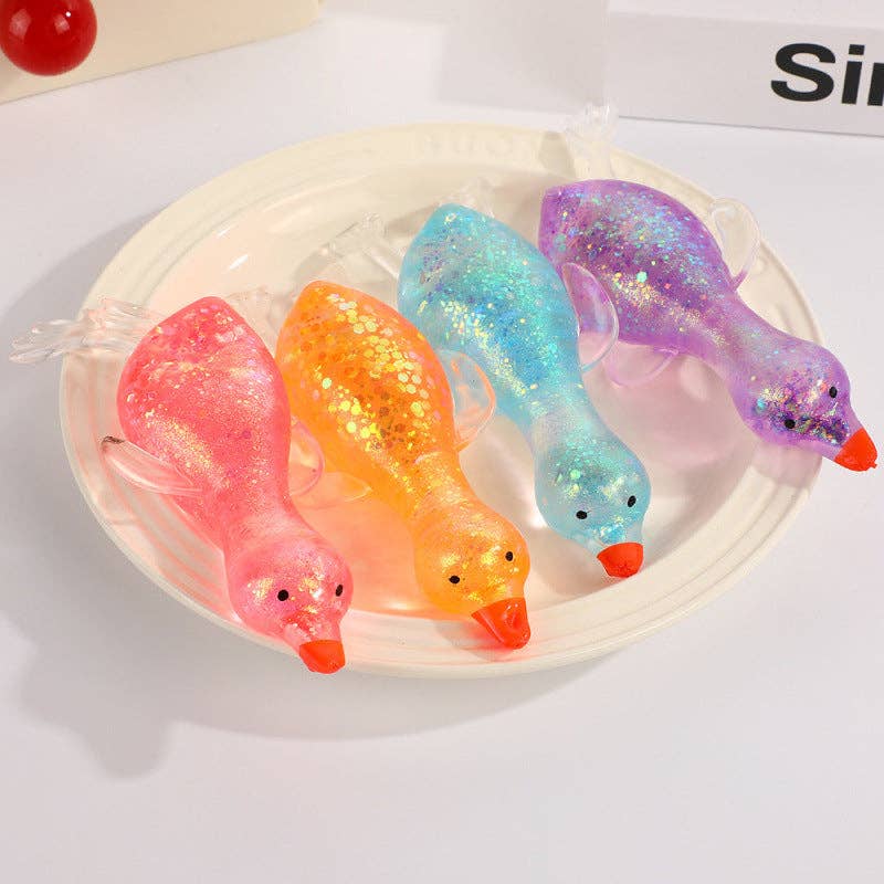 Cute Duck Squishy Toy: Random-1 piece