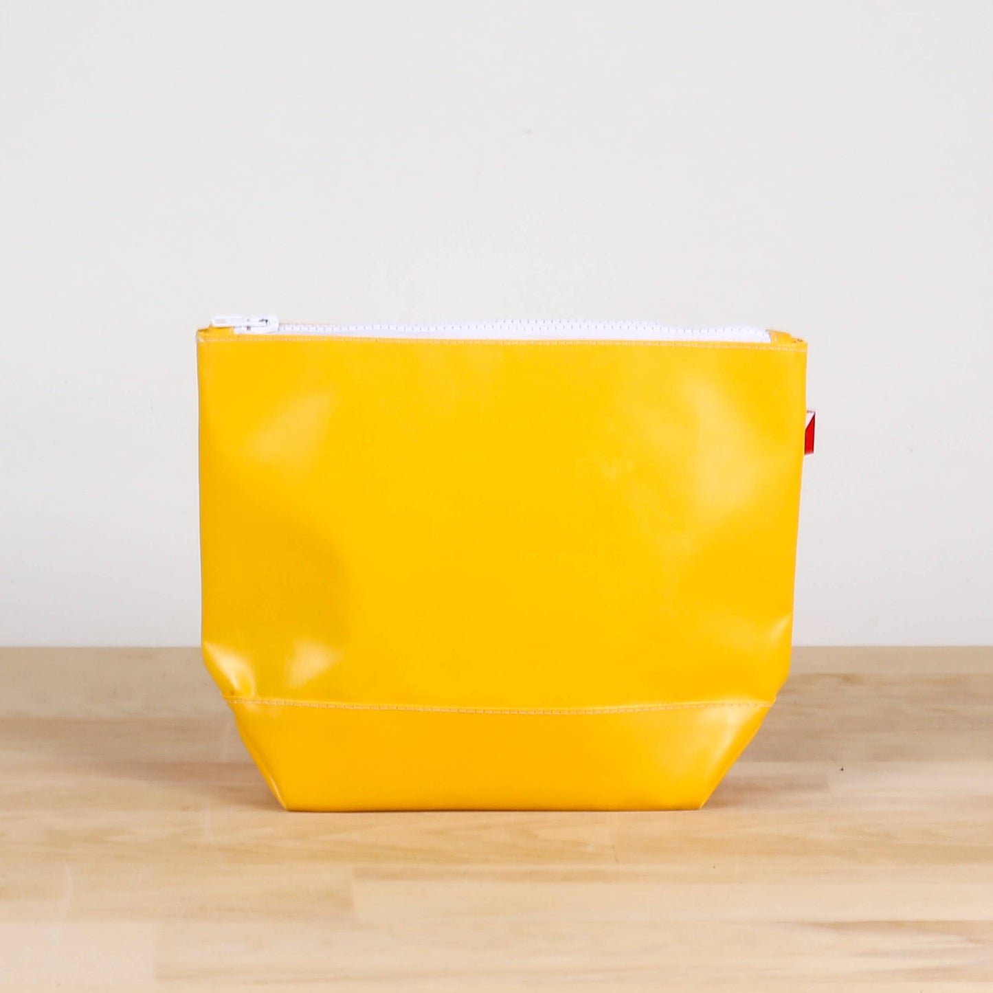 Big Sur Splash Zippered Pouch: Yellow