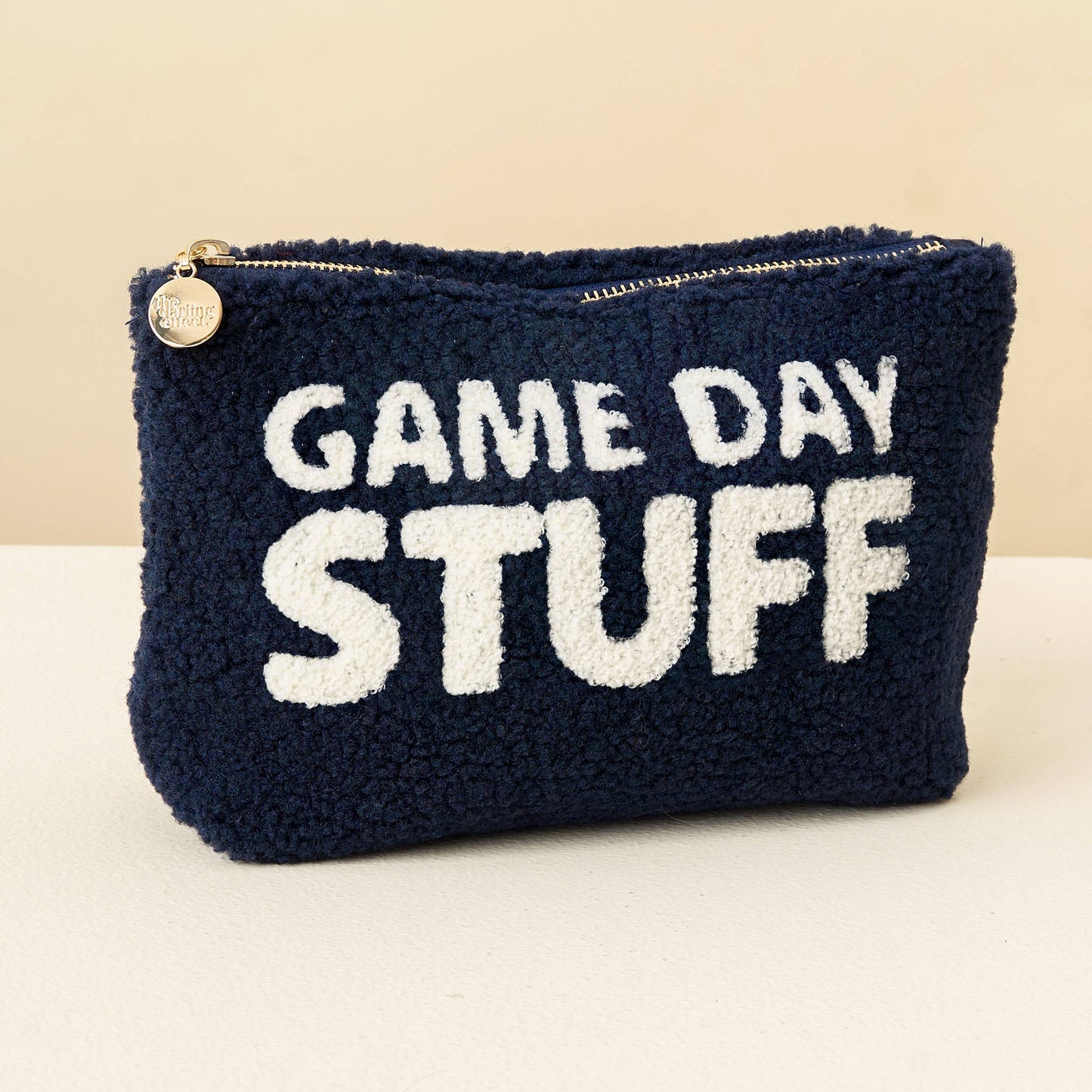 Teddy Pouch-Gameday Stuff Navy