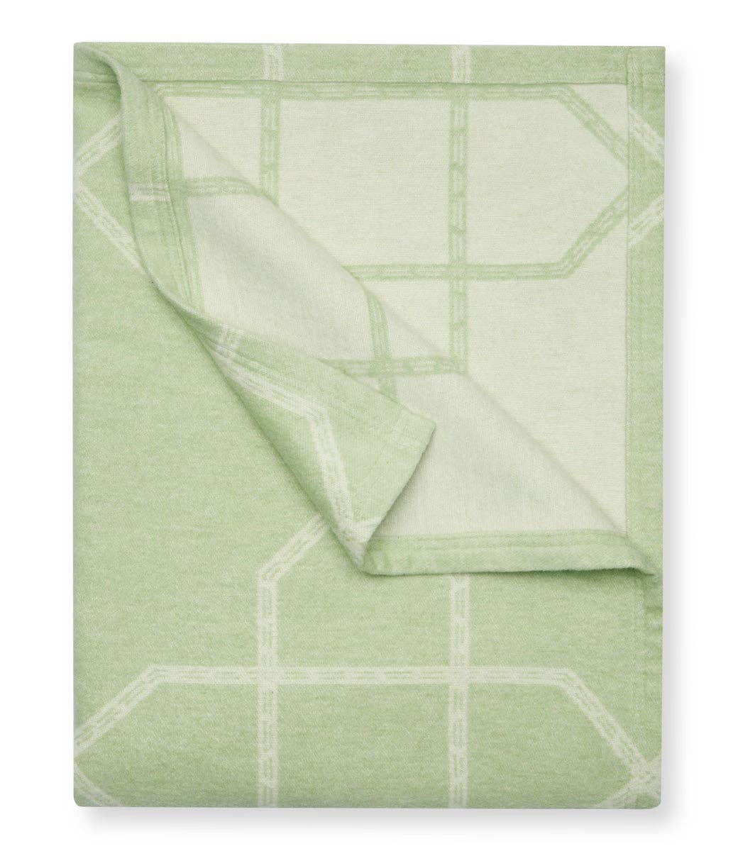 The Lightweight Blanket - Trellis Sage: Lightweight