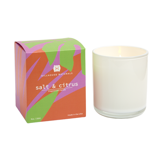 Salt & Citrus 9oz. Candle In Glass