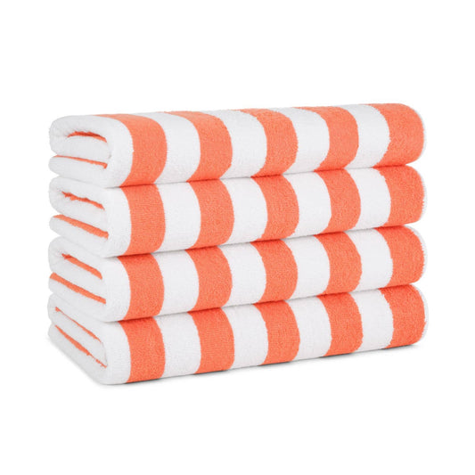 Cali-Cabana Soft, Plush Beach Towels : Orange