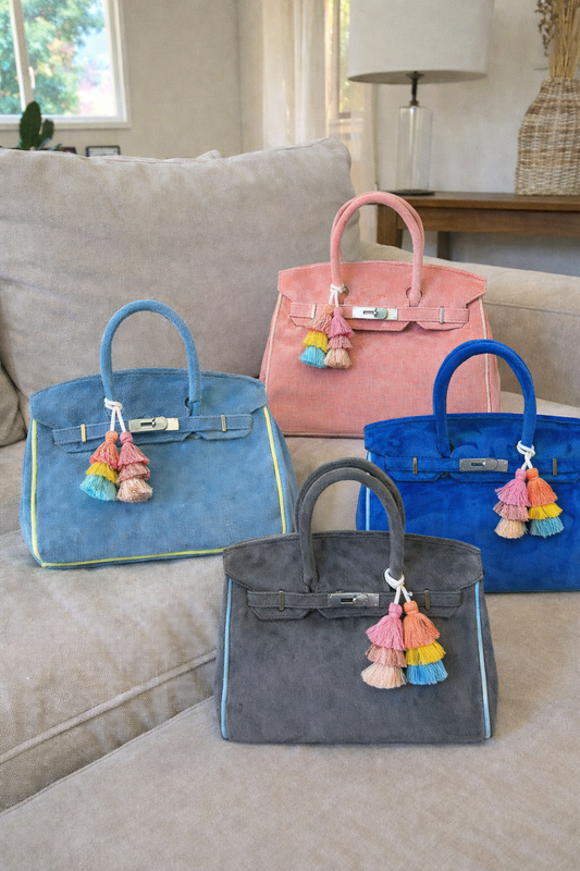 Terry Cloth Boat Bags: Royal Blue