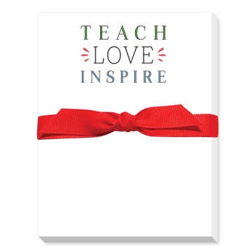 Teach Love Inspire Mini Notepad