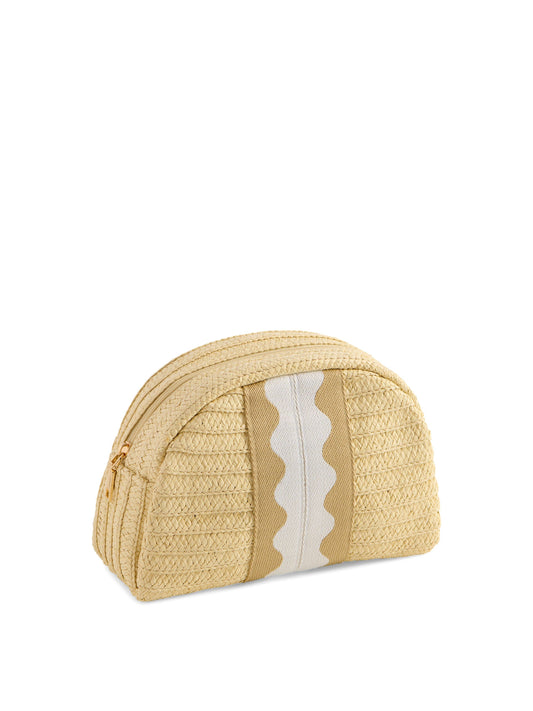 Marbella ZIP Pouch: Tan