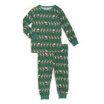 Christmas Can Can Pajama Long Sleeve Set