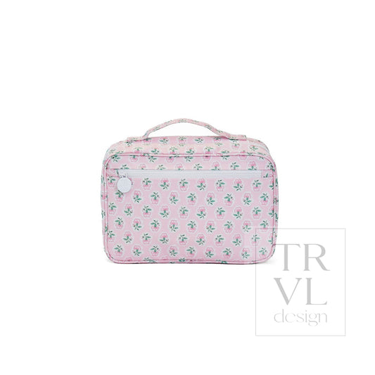 BUNDLE UP 2 Hanging Toiletry Bag - PETITE FLEUR PINK