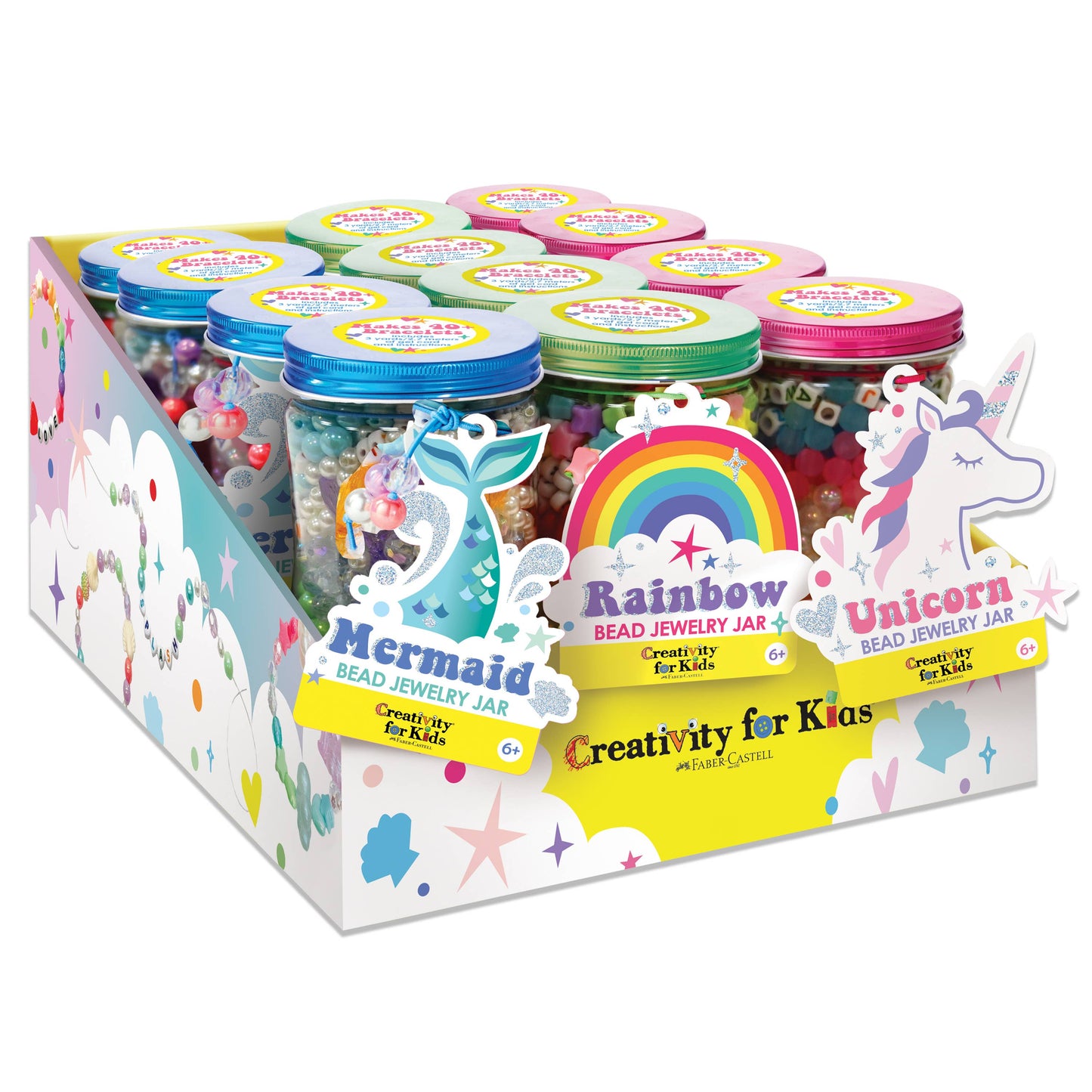 Bead Jewelry Jars