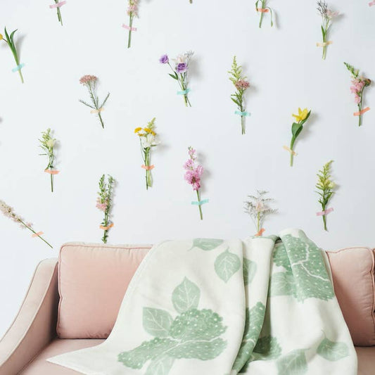 Hydrangeas Sage Blanket