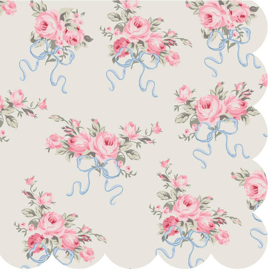 Fun Party Cocktail Napkins | Bow Rose Bouquet