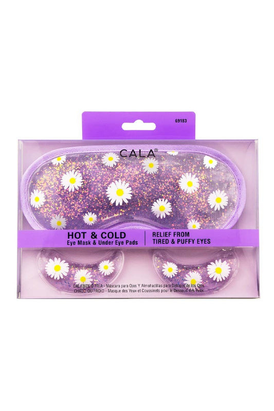 Hot & Cold Daisy Eye Mask Set