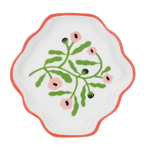 Flower Trinket Dish- Dish 1