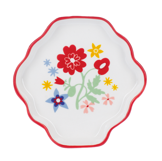 Flower Trinket Dish- Dish 2