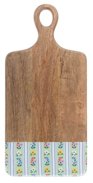 Floral Bloom Cutting Board with Handle- Board 1