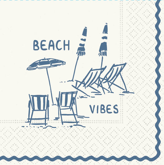 Beach Vibes Cocktail Napkin