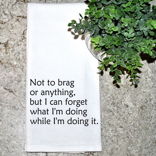 Not To Brag Or Anything...