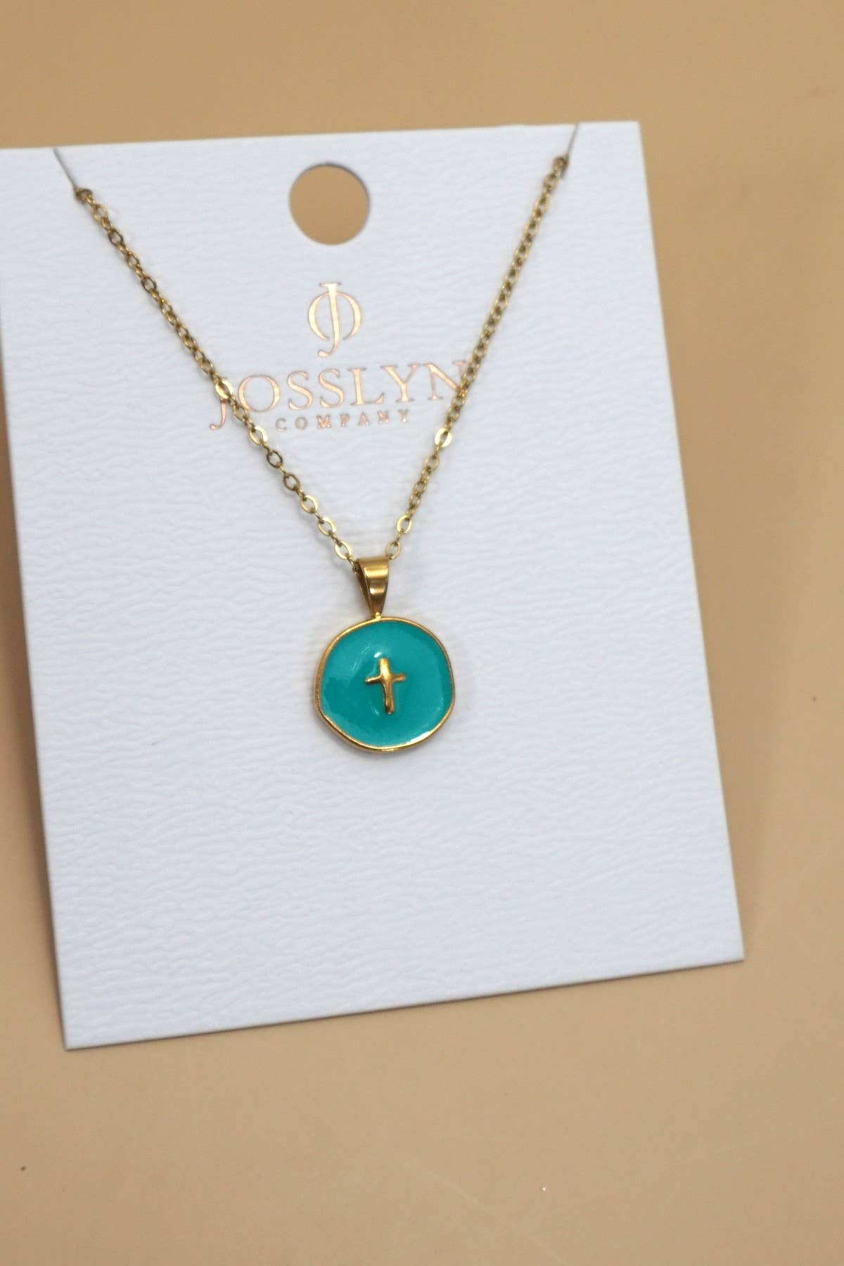 18k Stainless Steel Tarnish Free Cross Necklace | Cross Turq