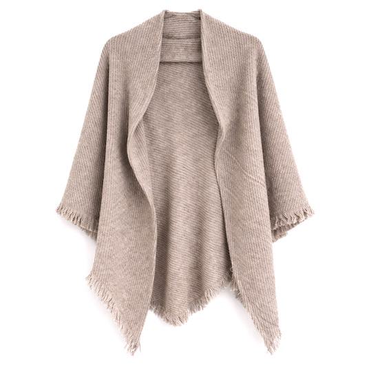 Soft Embrace Polyester/Wool Triangle Wrap: 03 BGE