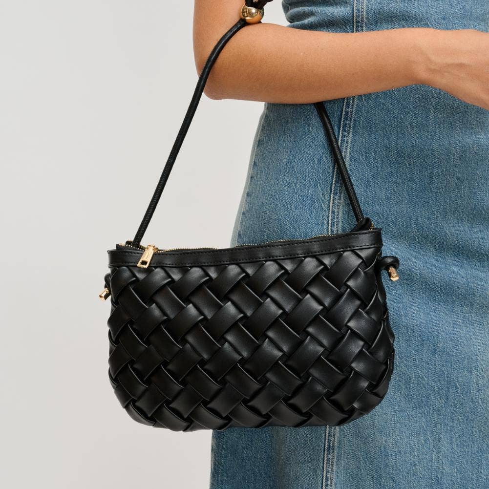 Regina Clutch: Black